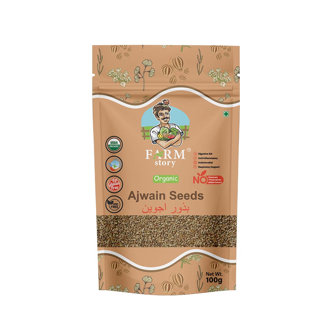 Organic Ajwain Seeds - 100gm