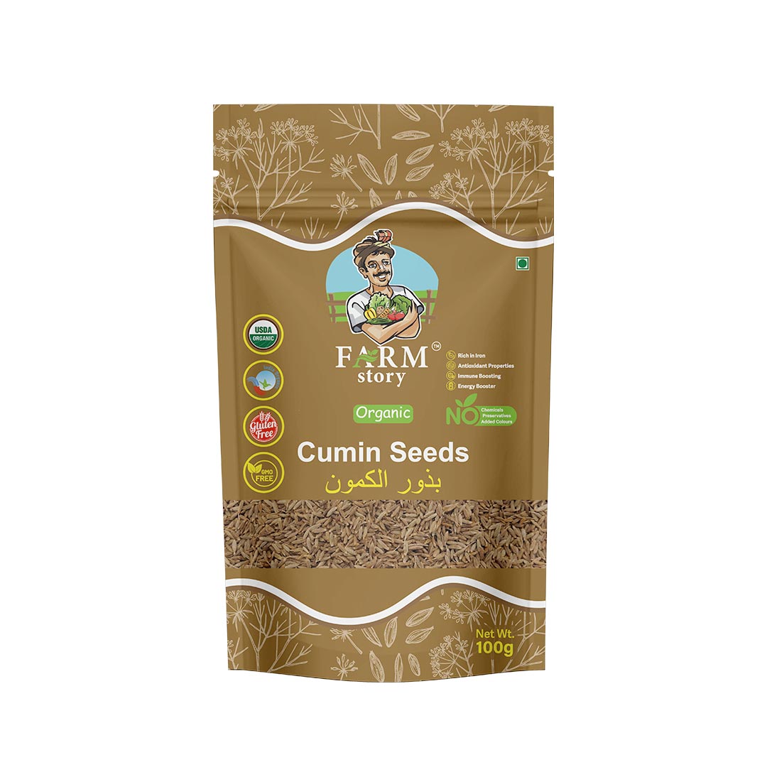 Organic Cumin Seeds -100gm