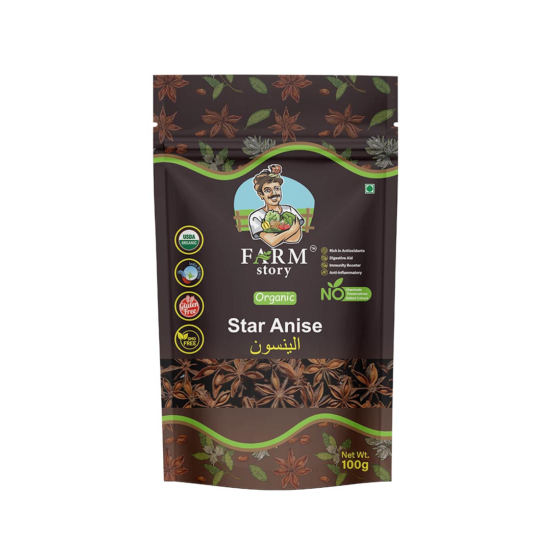 Organic Star Anise -100gm