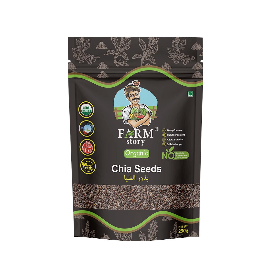 Organic Chia Seeds -250gm