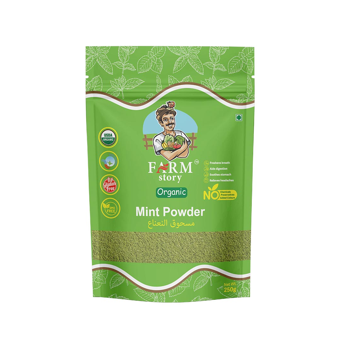 Organic Mint Powder -250gm