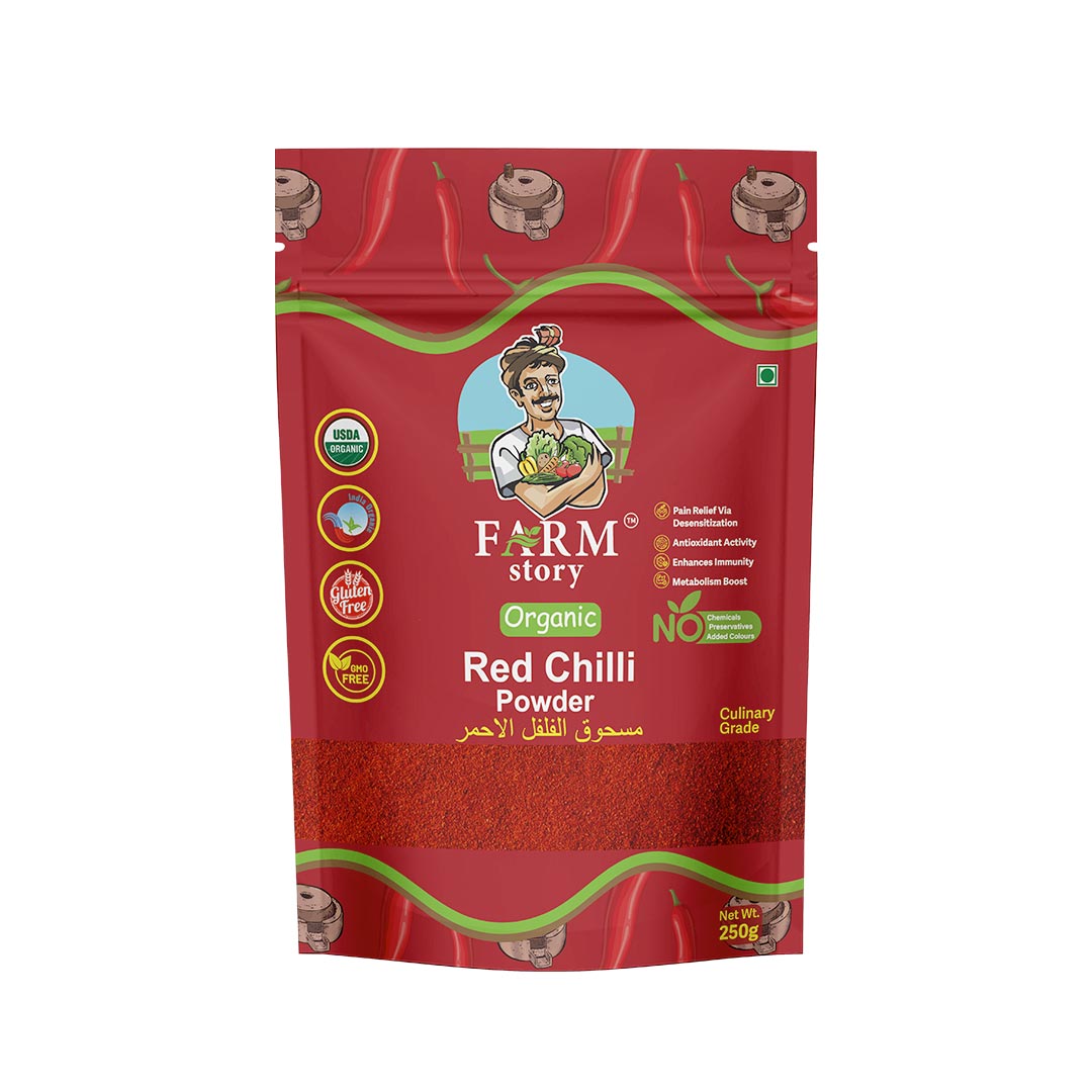 Organic Red Chilli Powder -250gm